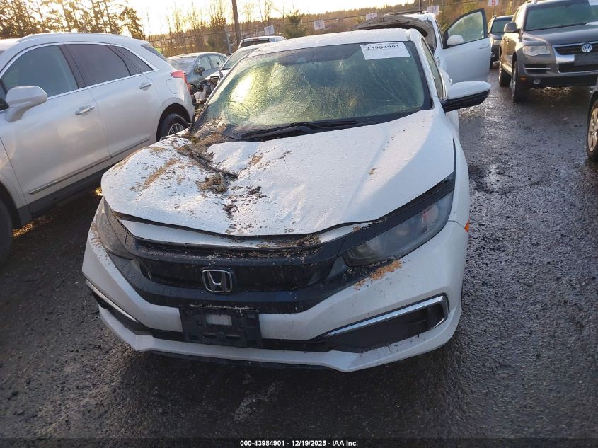 2020 Honda Civic Lx VIN: 2HGFC2F61LH530942 Lot: 43984901