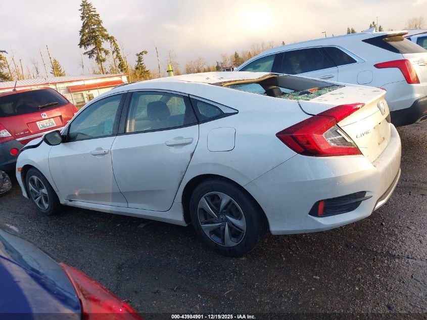 2020 Honda Civic Lx VIN: 2HGFC2F61LH530942 Lot: 43984901