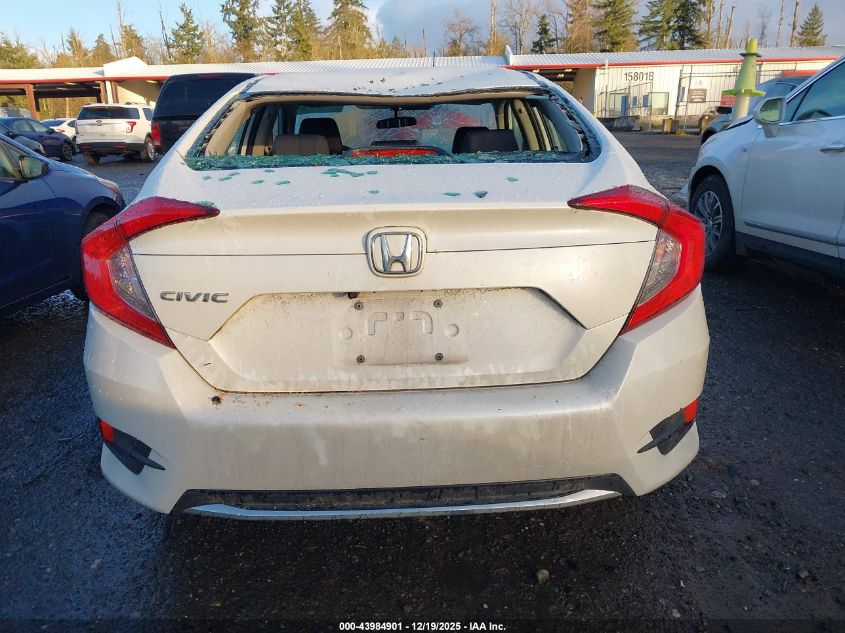 2020 Honda Civic Lx VIN: 2HGFC2F61LH530942 Lot: 43984901