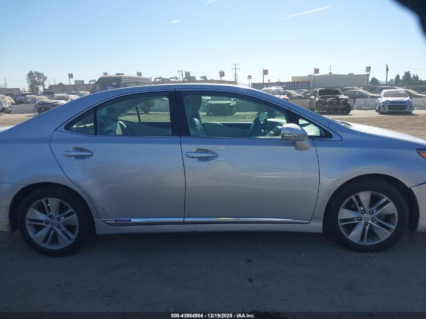 2010 Lexus Hs 250H VIN: JTHBB1BA2A2025680 Lot: 43984904