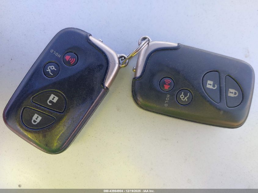 2010 Lexus Hs 250H VIN: JTHBB1BA2A2025680 Lot: 43984904