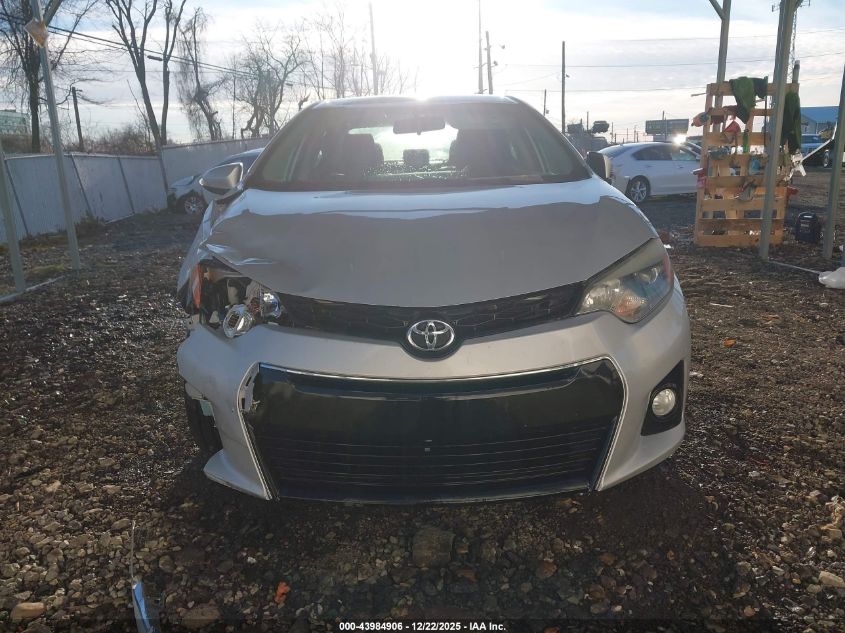 2016 Toyota Corolla S Plus VIN: 2T1BURHE1GC629543 Lot: 43984906
