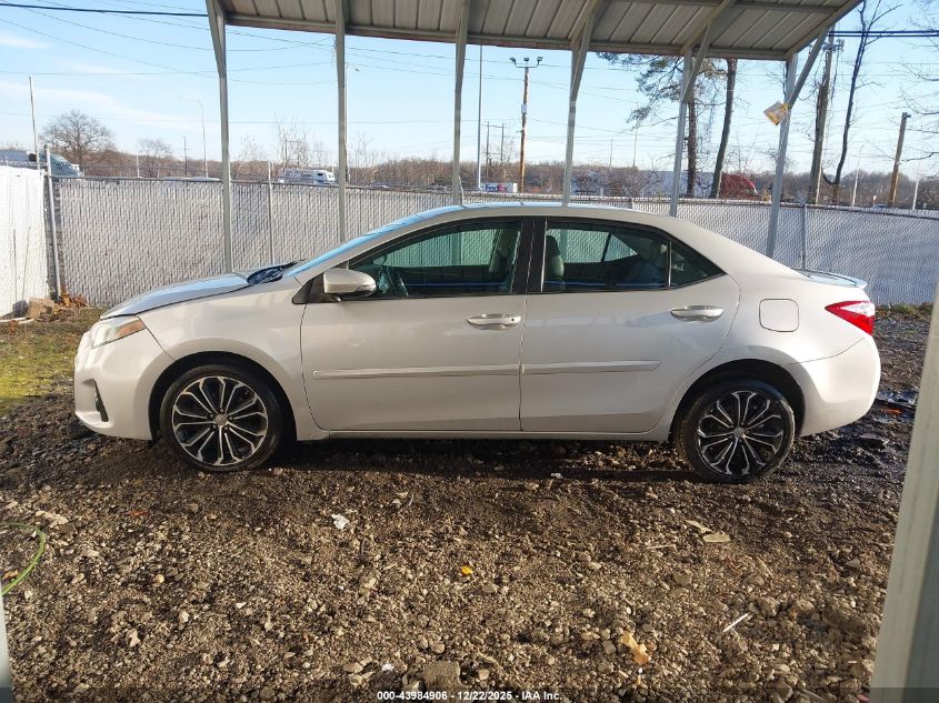 2016 Toyota Corolla S Plus VIN: 2T1BURHE1GC629543 Lot: 43984906