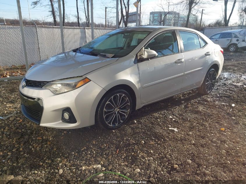 2016 Toyota Corolla S Plus VIN: 2T1BURHE1GC629543 Lot: 43984906