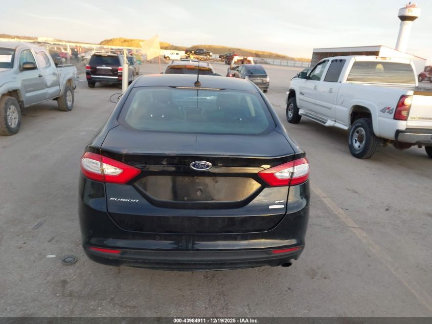 2016 Ford Fusion Se VIN: 3FA6P0HD8GR341384 Lot: 43984911