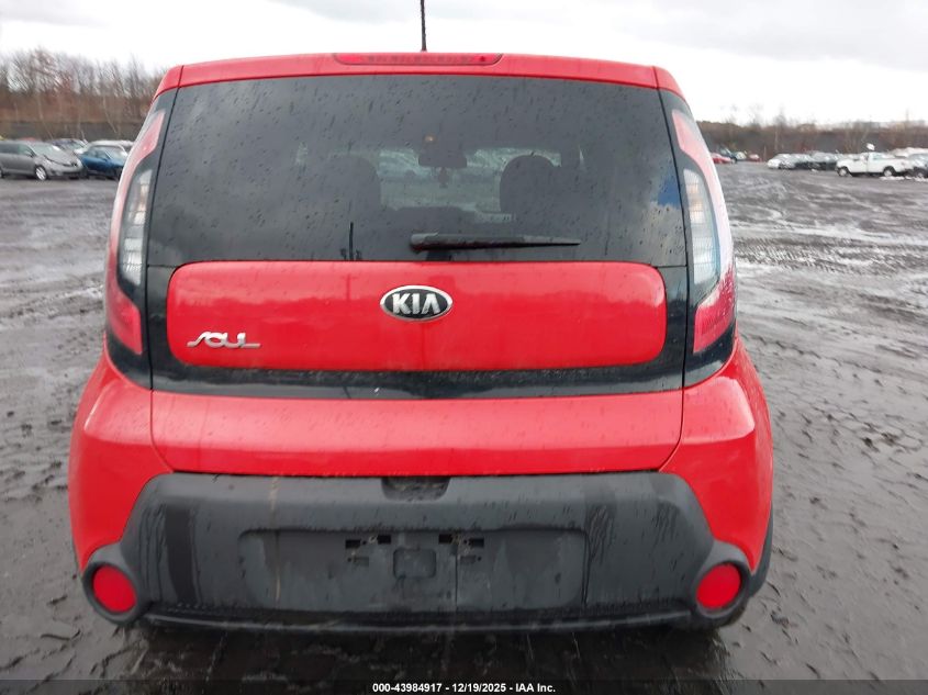 2014 Kia Soul + VIN: KNDJP3A5XE7716947 Lot: 43984917