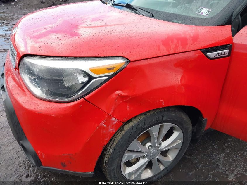 2014 Kia Soul + VIN: KNDJP3A5XE7716947 Lot: 43984917