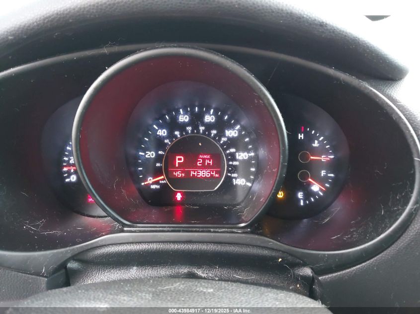 2014 Kia Soul + VIN: KNDJP3A5XE7716947 Lot: 43984917