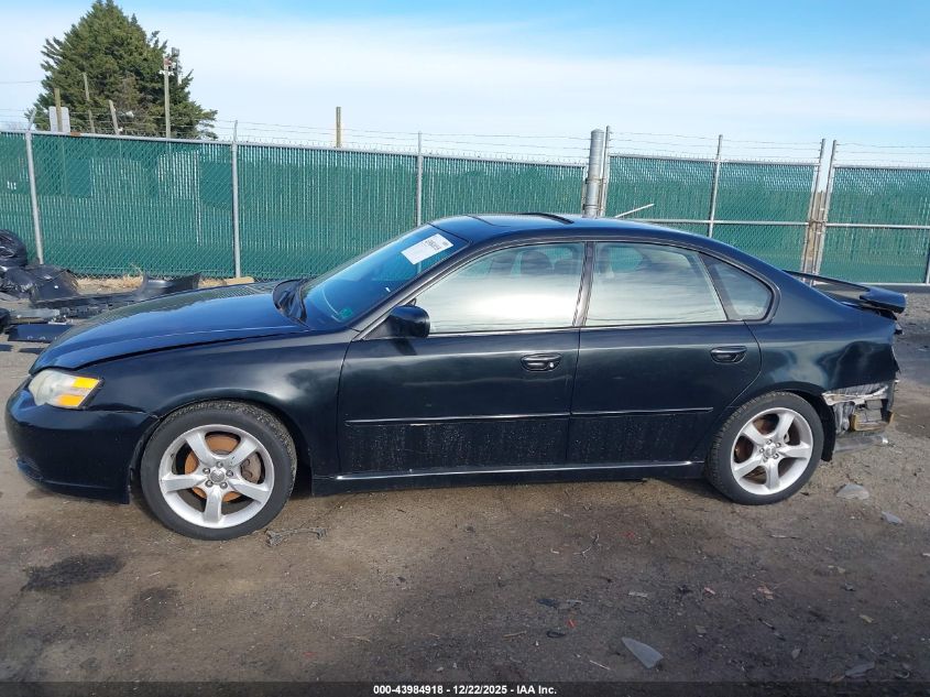 2007 Subaru Legacy 2.5I VIN: 4S3BL616677212554 Lot: 43984918