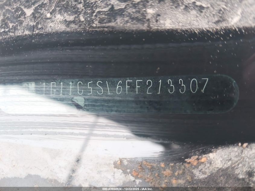 2015 Chevrolet Malibu 1Lt VIN: 1G11C5SL6FF213307 Lot: 43984924