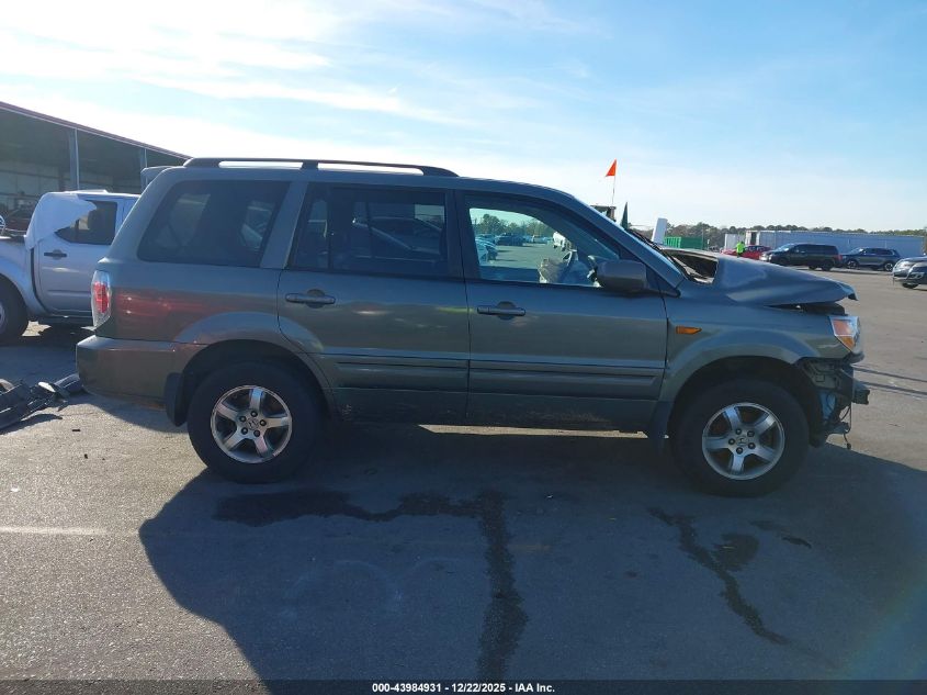 2008 Honda Pilot Ex-L VIN: 5FNYF28658B006976 Lot: 43984931