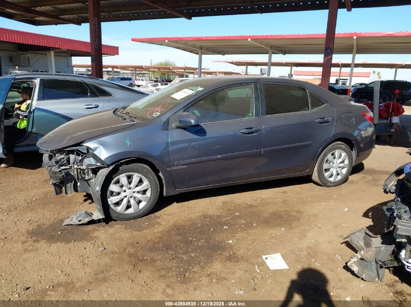 2016 Toyota Corolla Le VIN: 2T1BURHE3GC732916 Lot: 43984939