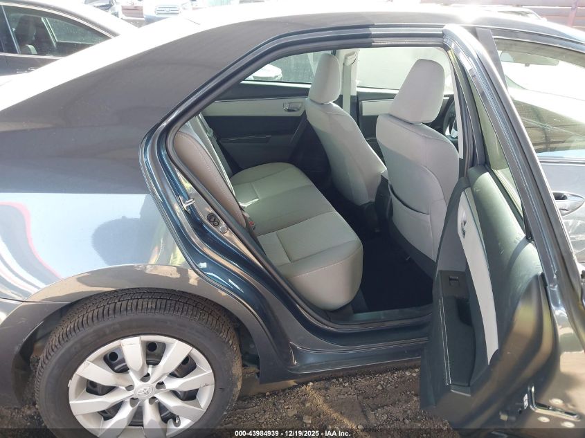 2016 Toyota Corolla Le VIN: 2T1BURHE3GC732916 Lot: 43984939