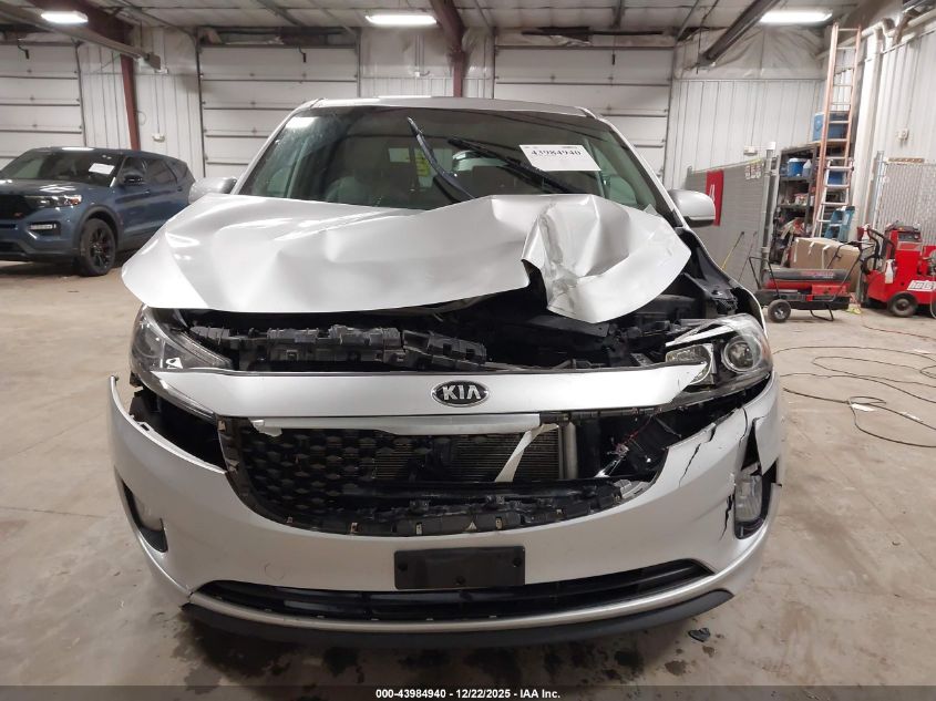 2016 Kia Sedona Ex VIN: KNDMC5C15G6147710 Lot: 43984940