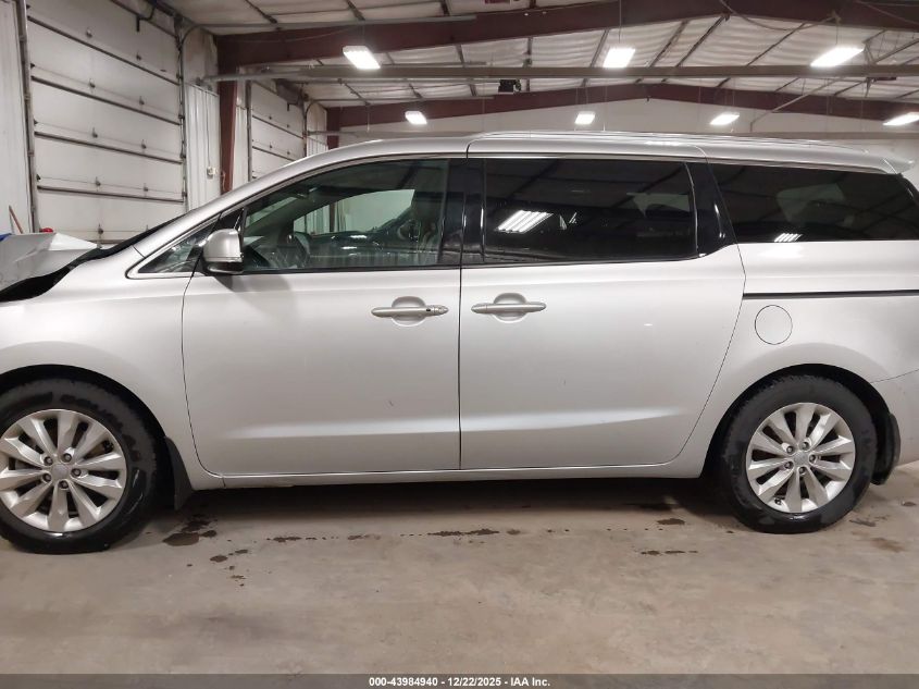 2016 Kia Sedona Ex VIN: KNDMC5C15G6147710 Lot: 43984940