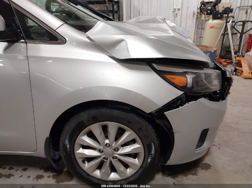 2016 Kia Sedona Ex VIN: KNDMC5C15G6147710 Lot: 43984940