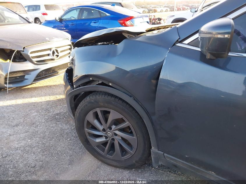 2016 Nissan Rogue Sl VIN: 5N1AT2MT2GC840815 Lot: 43984953