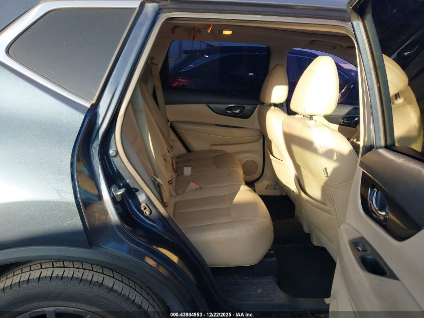 2016 Nissan Rogue Sl VIN: 5N1AT2MT2GC840815 Lot: 43984953