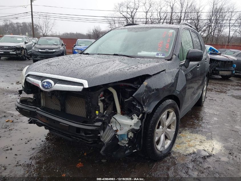 2015 Subaru Forester 2.5I Premium VIN: JF2SJADC5FH560057 Lot: 43984963