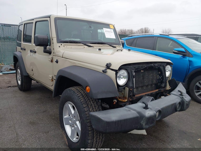 1C4BJWDG5HL622717 2017 Jeep Wrangler Unlimited Sport 4X4 auction photo 1