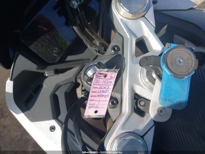 2023 Cf Moto 450Ss VIN: LCEPESLA7P6004554 Lot: 43984982