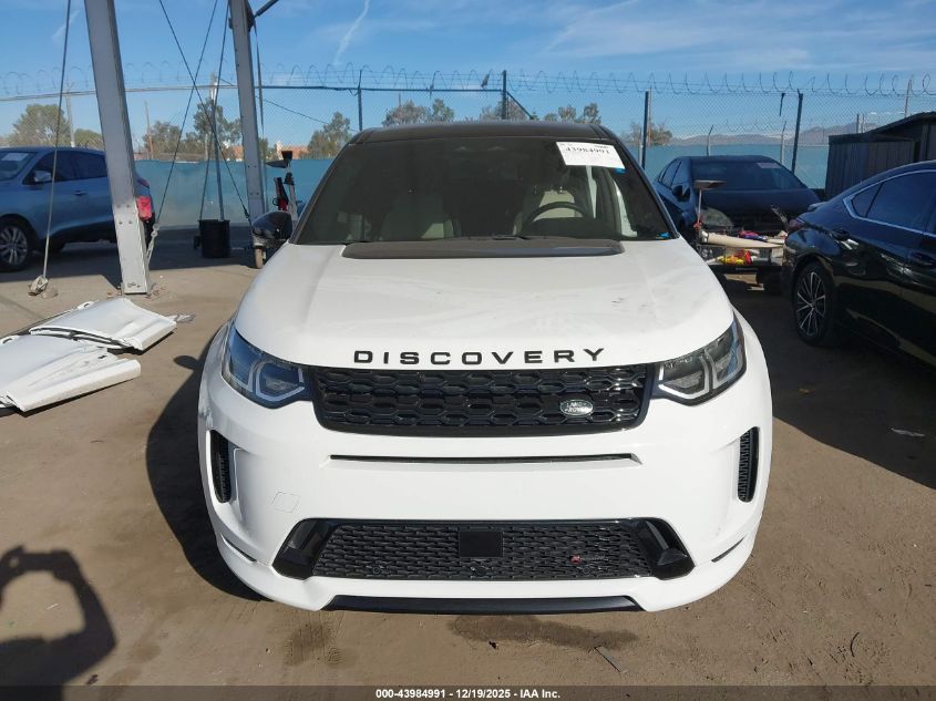 2023 Land Rover Discovery Sport S R-Dynamic VIN: SALCT2FX9PH916121 Lot: 43984991