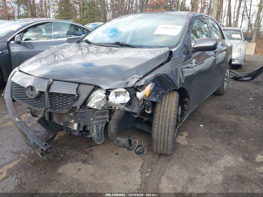2010 Toyota Corolla Le VIN: 1NXBU4EE3AZ190911 Lot: 43984992