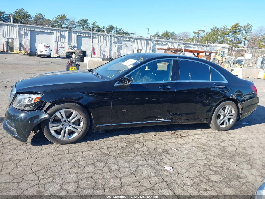 2017 Mercedes-Benz S 550 4Matic VIN: WDDUG8FB7HA300876 Lot: 43985000