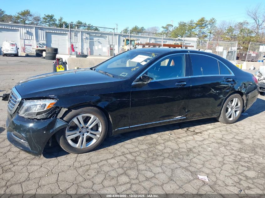 2017 Mercedes-Benz S 550 4Matic VIN: WDDUG8FB7HA300876 Lot: 43985000