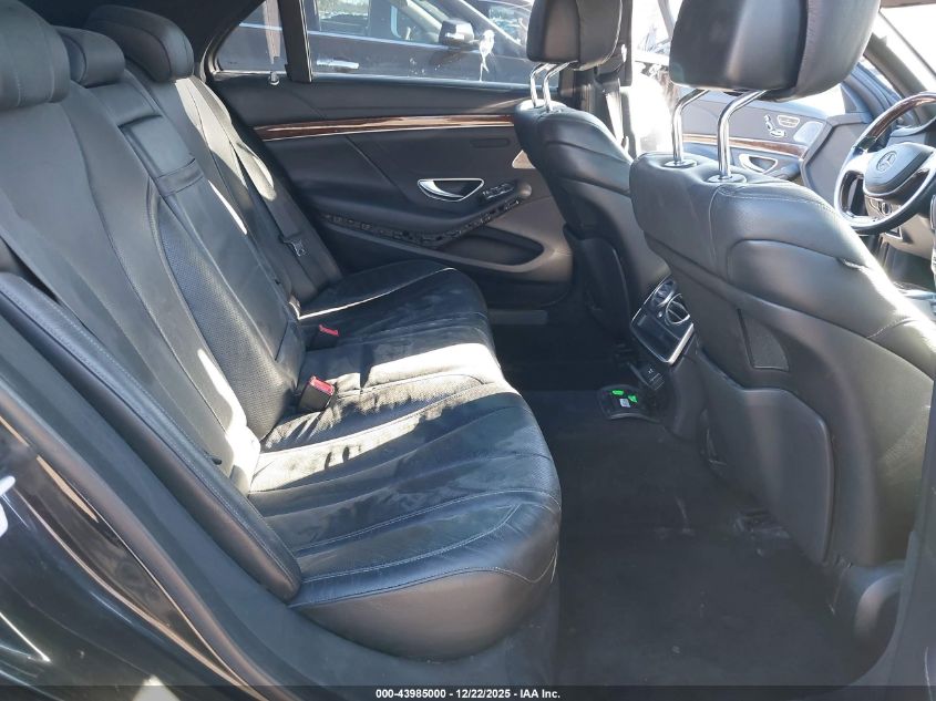 2017 Mercedes-Benz S 550 4Matic VIN: WDDUG8FB7HA300876 Lot: 43985000