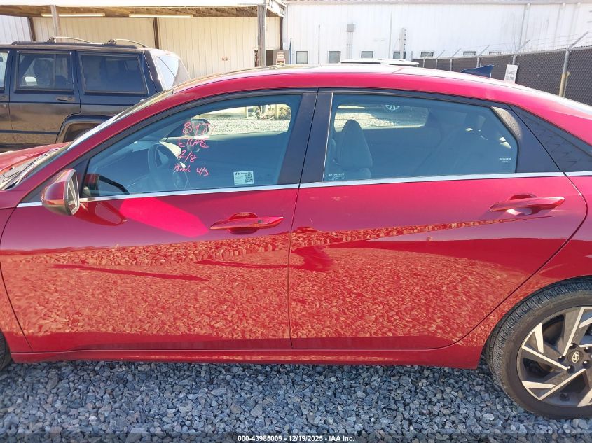 2025 Hyundai Elantra Sel Convenience VIN: KMHLS4DG1SU919003 Lot: 43985009
