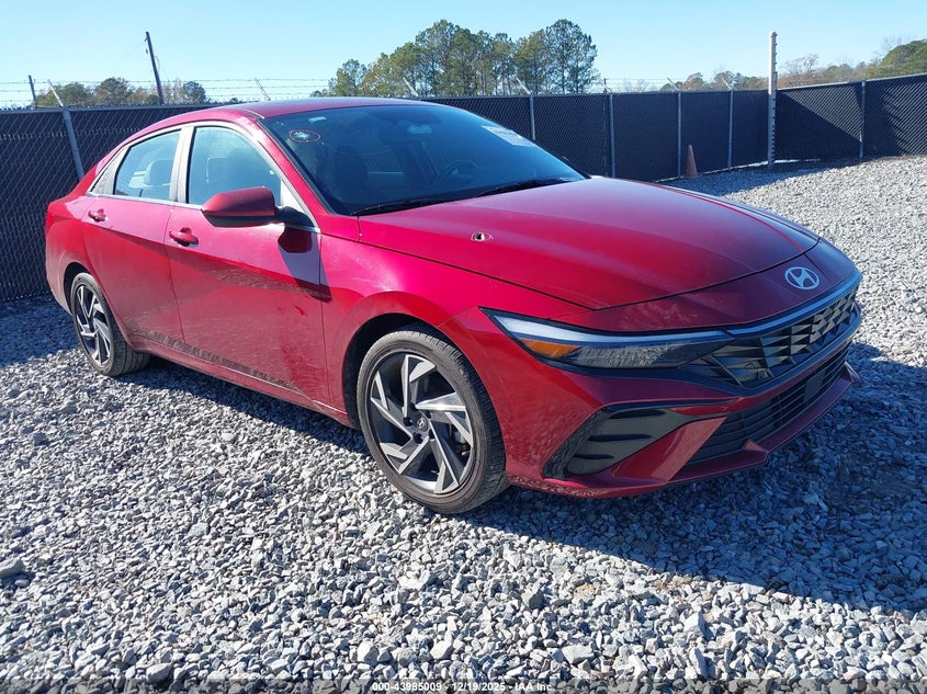 KMHLS4DG1SU919003 2025 Hyundai Elantra Sel Convenience auction photo 1