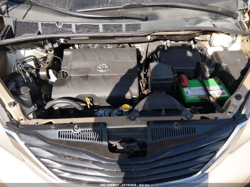 2012 Toyota Sienna Le V6 8 Passenger VIN: 5TDKK3DC7CS267632 Lot: 43985011