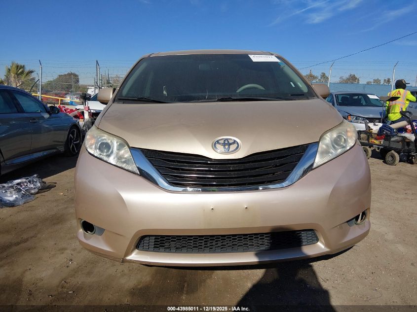 2012 Toyota Sienna Le V6 8 Passenger VIN: 5TDKK3DC7CS267632 Lot: 43985011