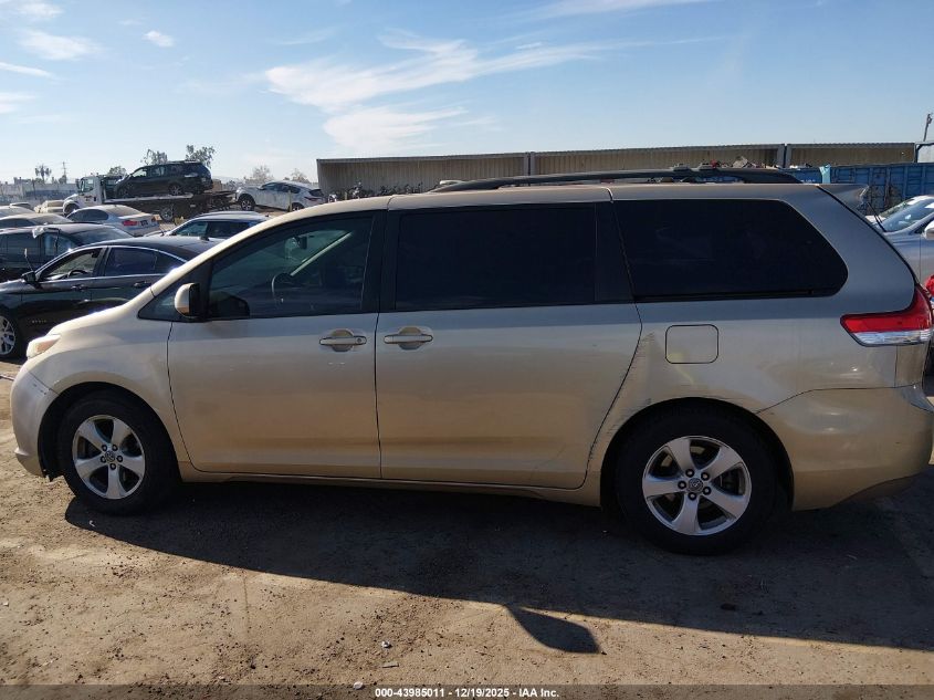 2012 Toyota Sienna Le V6 8 Passenger VIN: 5TDKK3DC7CS267632 Lot: 43985011
