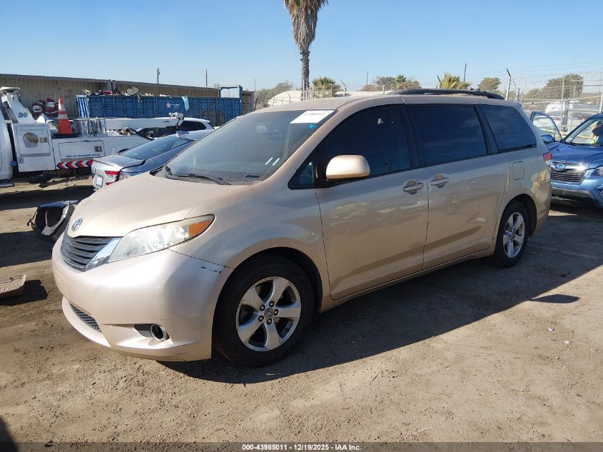 2012 Toyota Sienna Le V6 8 Passenger