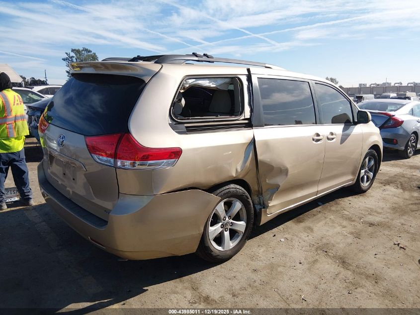2012 Toyota Sienna Le V6 8 Passenger