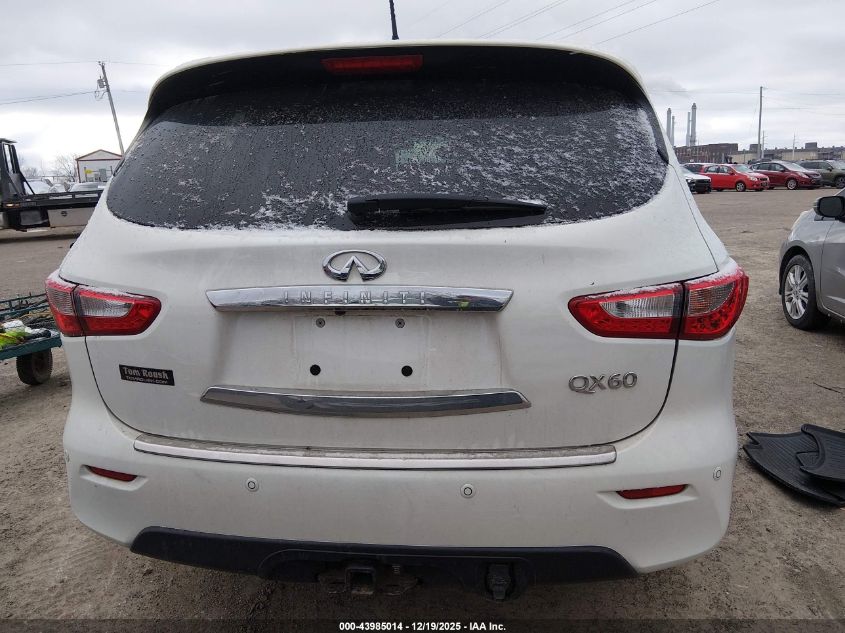2014 Infiniti Qx60 VIN: 5N1AL0MM9EC542210 Lot: 43985014