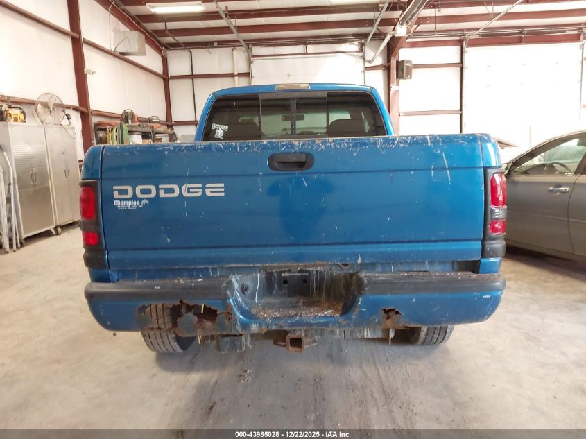 2001 Dodge Ram 2500 VIN: 1B7HF13261J506297 Lot: 43985028