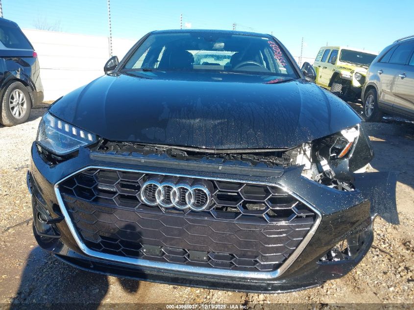 2024 Audi A4 Premium Plus 45 Tfsi S Line Quattro S Tronic VIN: WAUEAAF48RN006354 Lot: 43985037