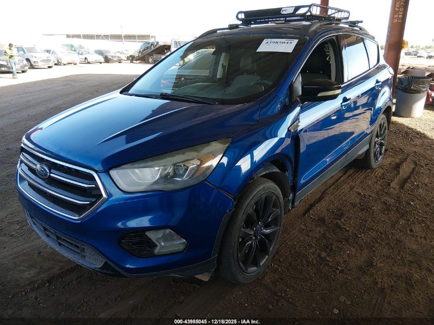 2017 Ford Escape Titanium VIN: 1FMCU9J9XHUC10947 Lot: 43985045