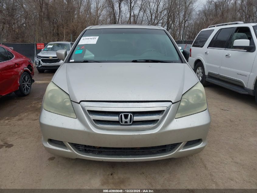 2006 Honda Odyssey Ex-L VIN: 5FNRL38736B454321 Lot: 43985049
