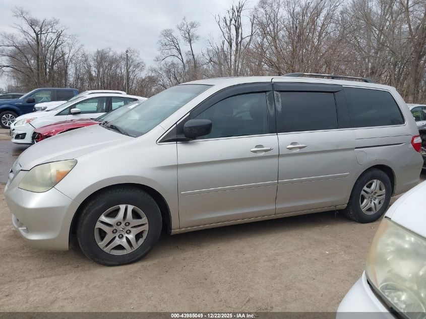 2006 Honda Odyssey Ex-L VIN: 5FNRL38736B454321 Lot: 43985049