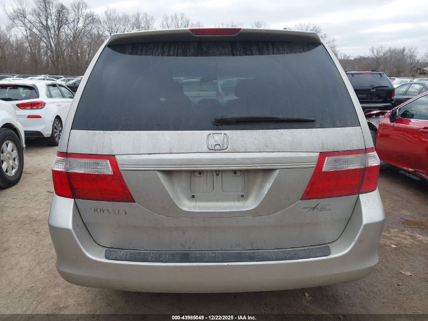 2006 Honda Odyssey Ex-L VIN: 5FNRL38736B454321 Lot: 43985049
