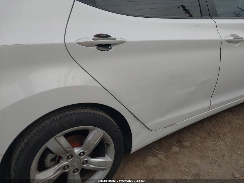 2013 Hyundai Elantra Limited VIN: 5NPDH4AE1DH179427 Lot: 43985066