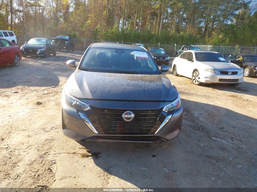 2025 Nissan Sentra S VIN: 3N1AB8BV4SY311836 Lot: 43985068