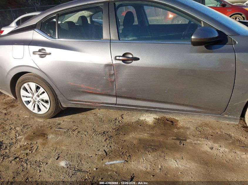 2025 Nissan Sentra S VIN: 3N1AB8BV4SY311836 Lot: 43985068