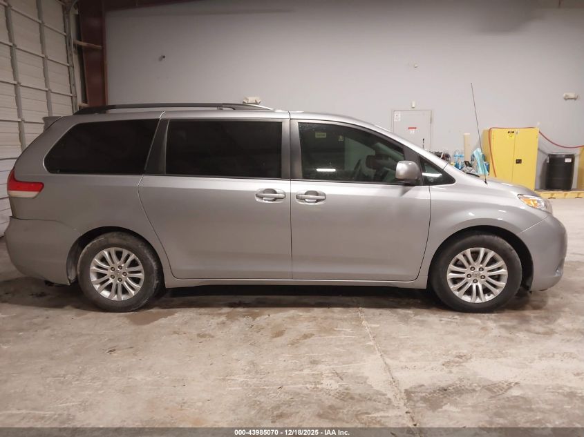 2013 Toyota Sienna Xle V6 8 Passenger VIN: 5TDYK3DC4DS322937 Lot: 43985070