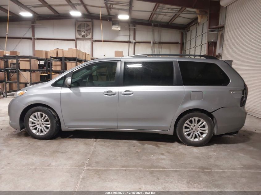 2013 Toyota Sienna Xle V6 8 Passenger VIN: 5TDYK3DC4DS322937 Lot: 43985070