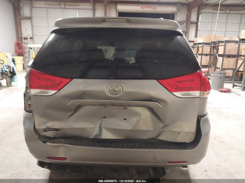 2013 Toyota Sienna Xle V6 8 Passenger VIN: 5TDYK3DC4DS322937 Lot: 43985070